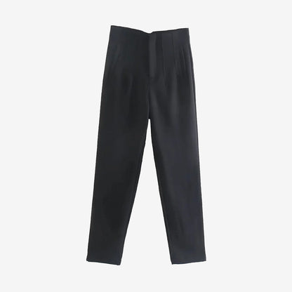 Pantalón de sastrería de cintura alta