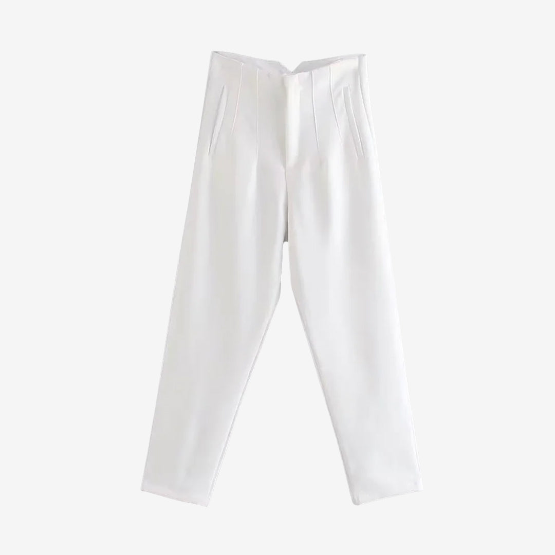 Pantalón de sastrería de cintura alta